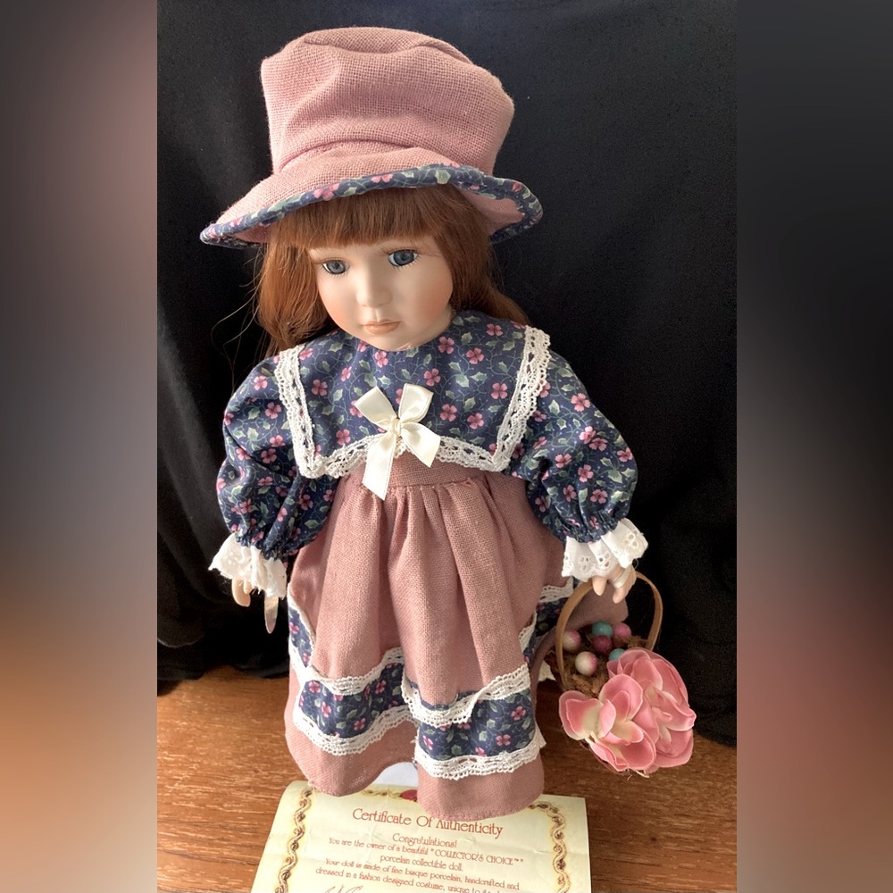 Vintage Collectors Choice porcelain doll